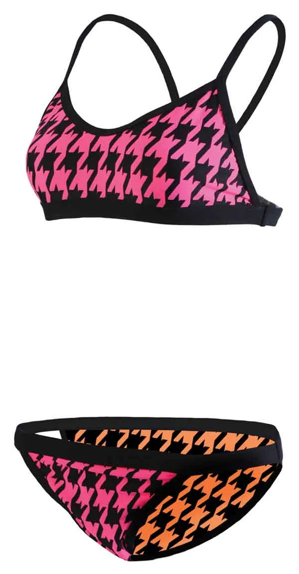 DOLFIN Female Houndstooth Reversible Bikini