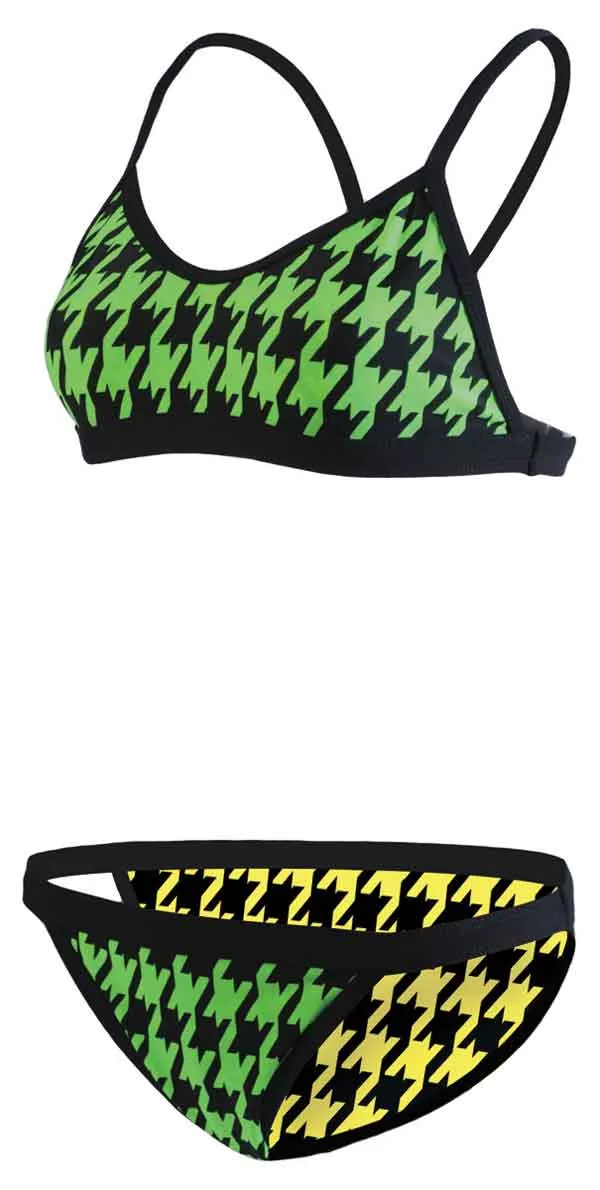 DOLFIN Female Houndstooth Reversible Bikini