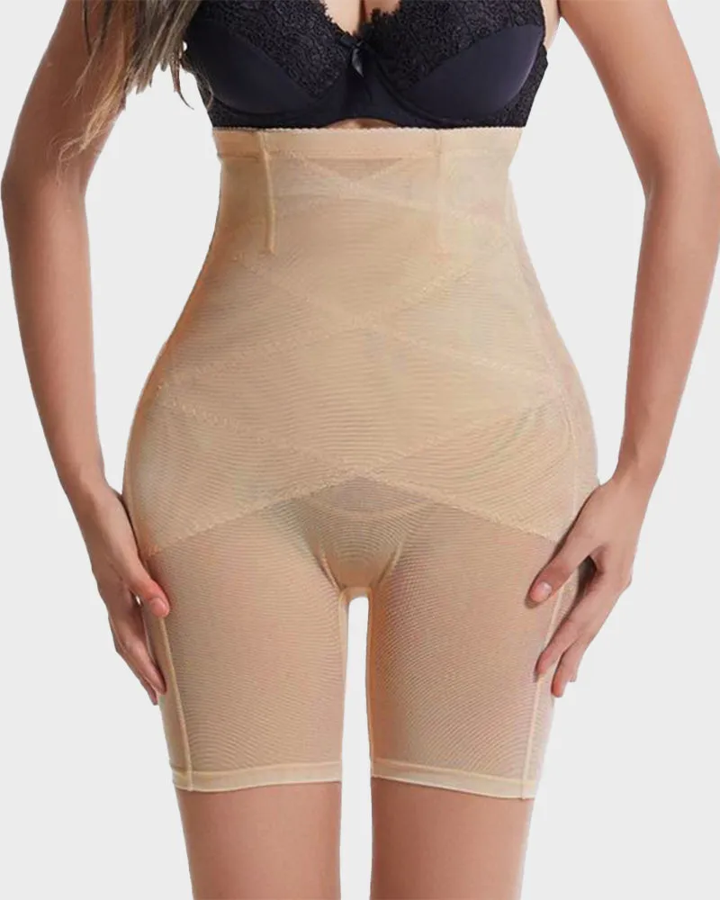 LilyLove® Mesh High Waist Shapewear Shorts