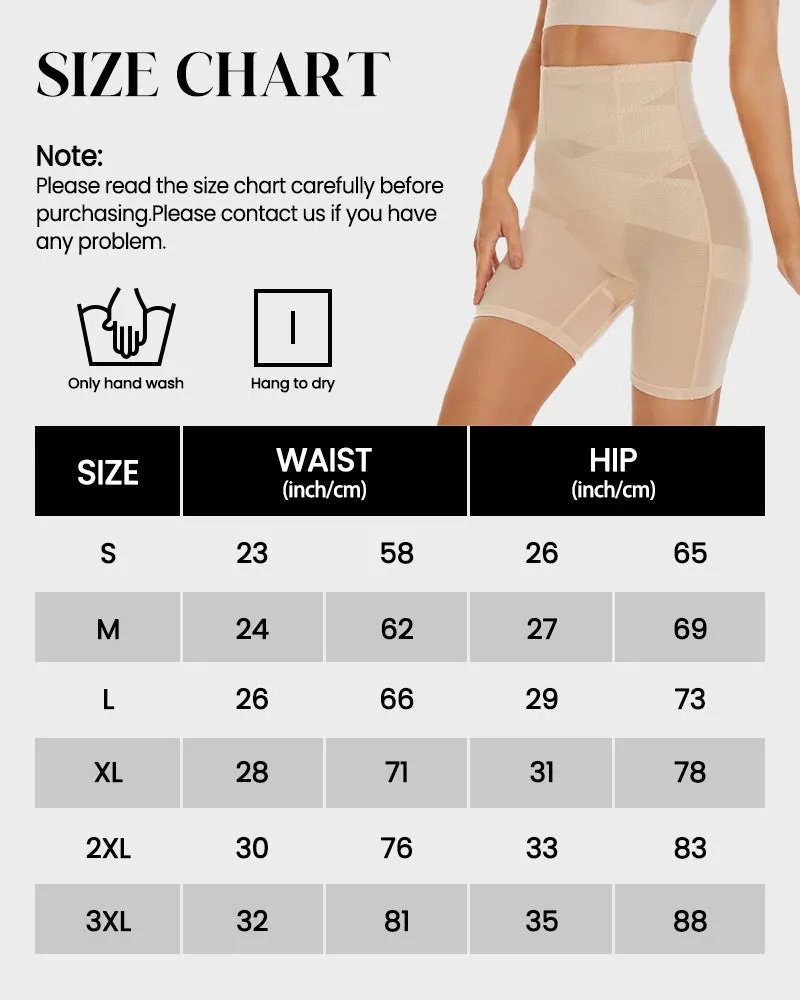 LilyLove® Mesh High Waist Shapewear Shorts