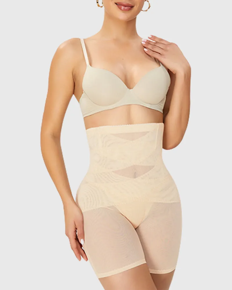 LilyLove® Mesh High Waist Shapewear Shorts