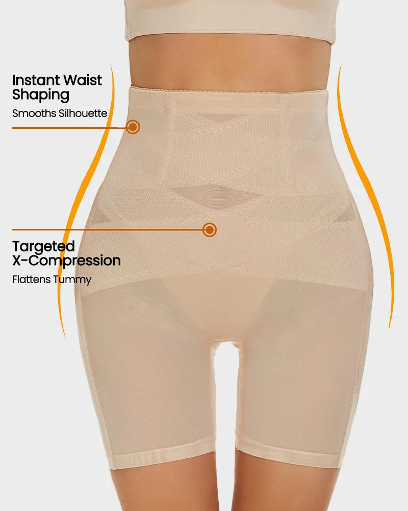 LilyLove® Mesh High Waist Shapewear Shorts