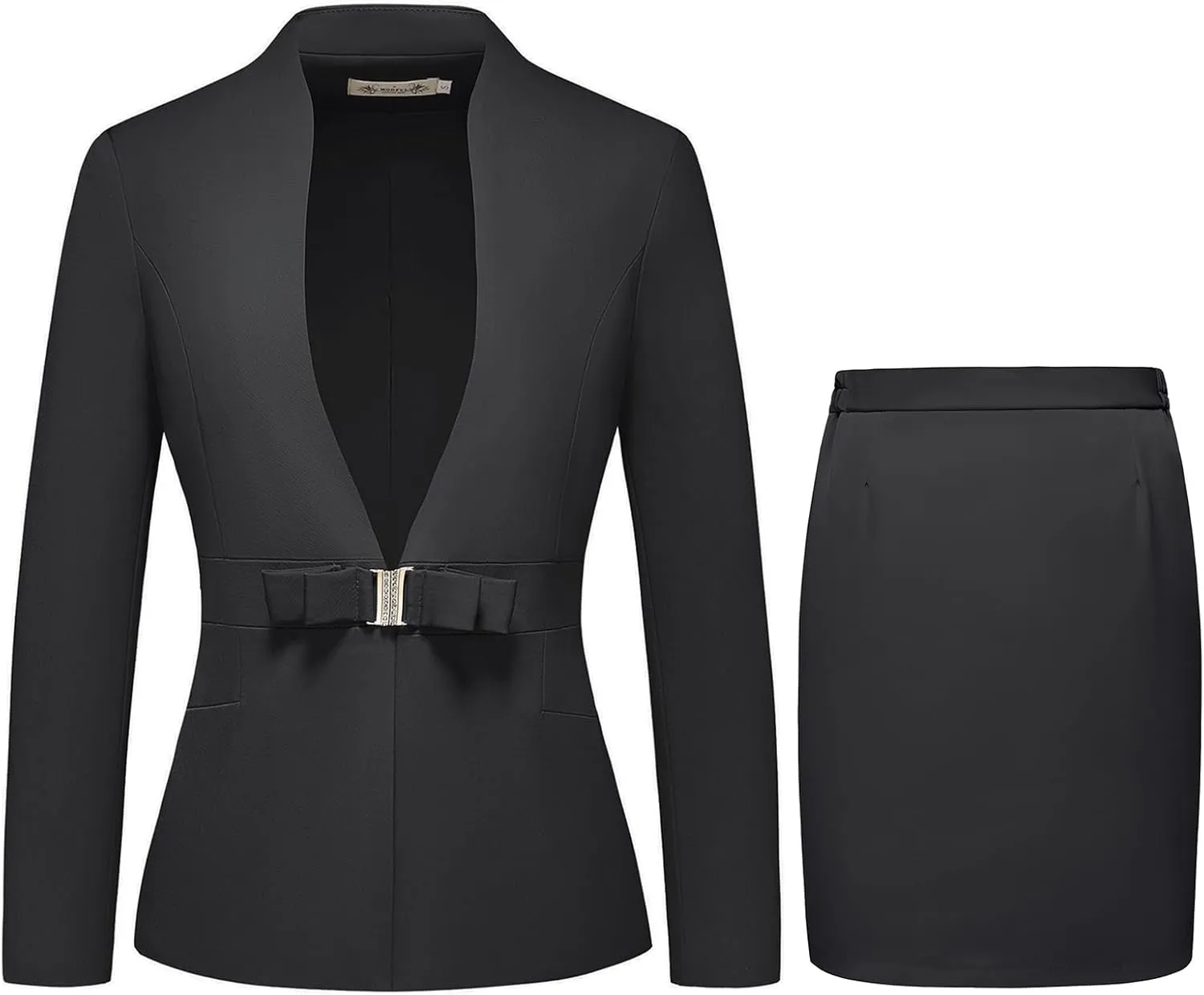 MODFUL Womens Business Dress Suit Set 2 Piece Pencil Skirt Lady Work Suit Blazer Dress Set