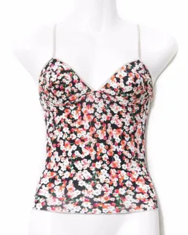Multi Flower Printed Teen Age Camisole
