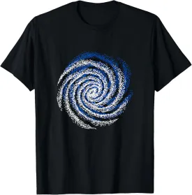 Spiral Swirl Space Galaxy Nebula T-Shirt