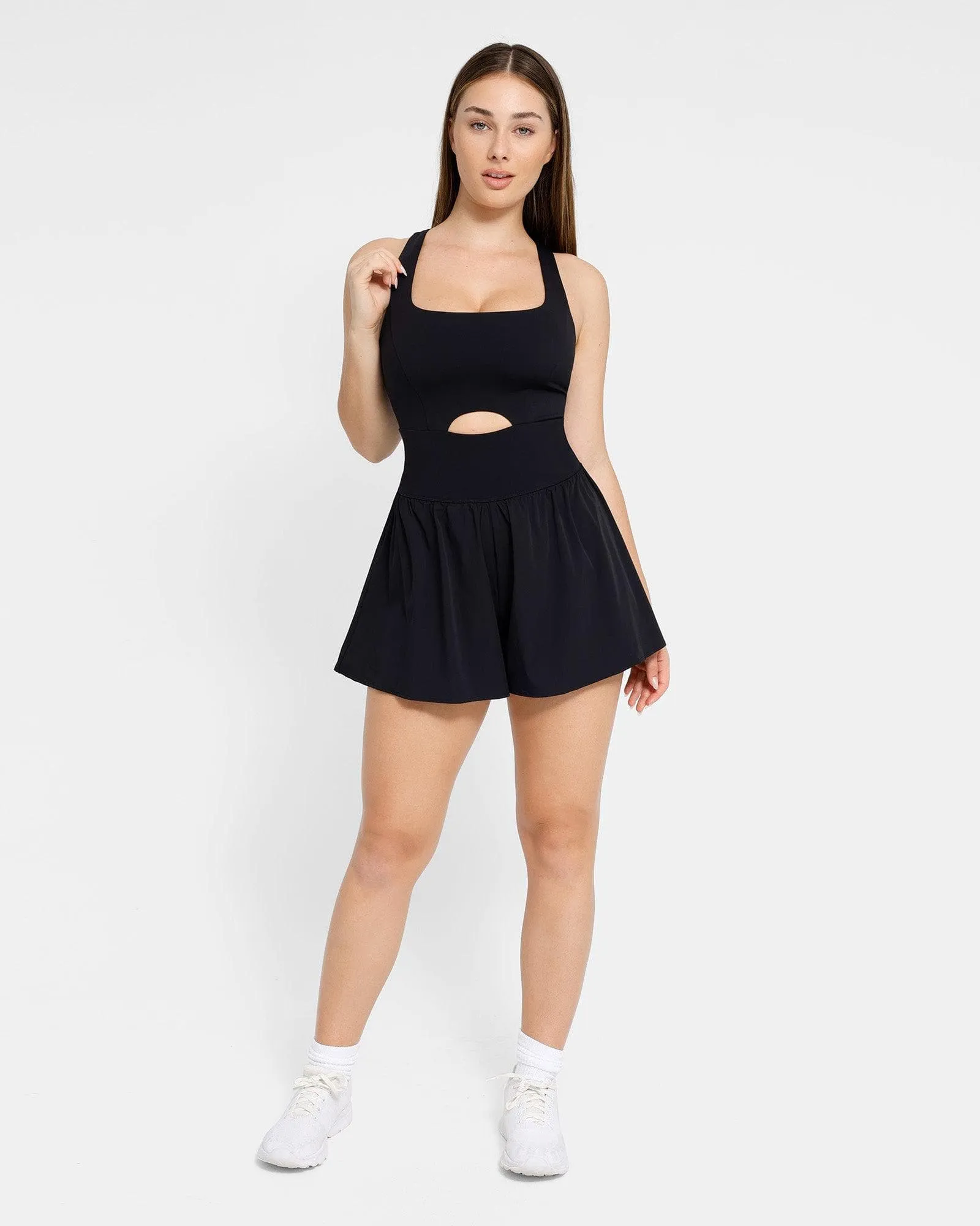 The Shapewear Romper Pet Hair Resistant Workout