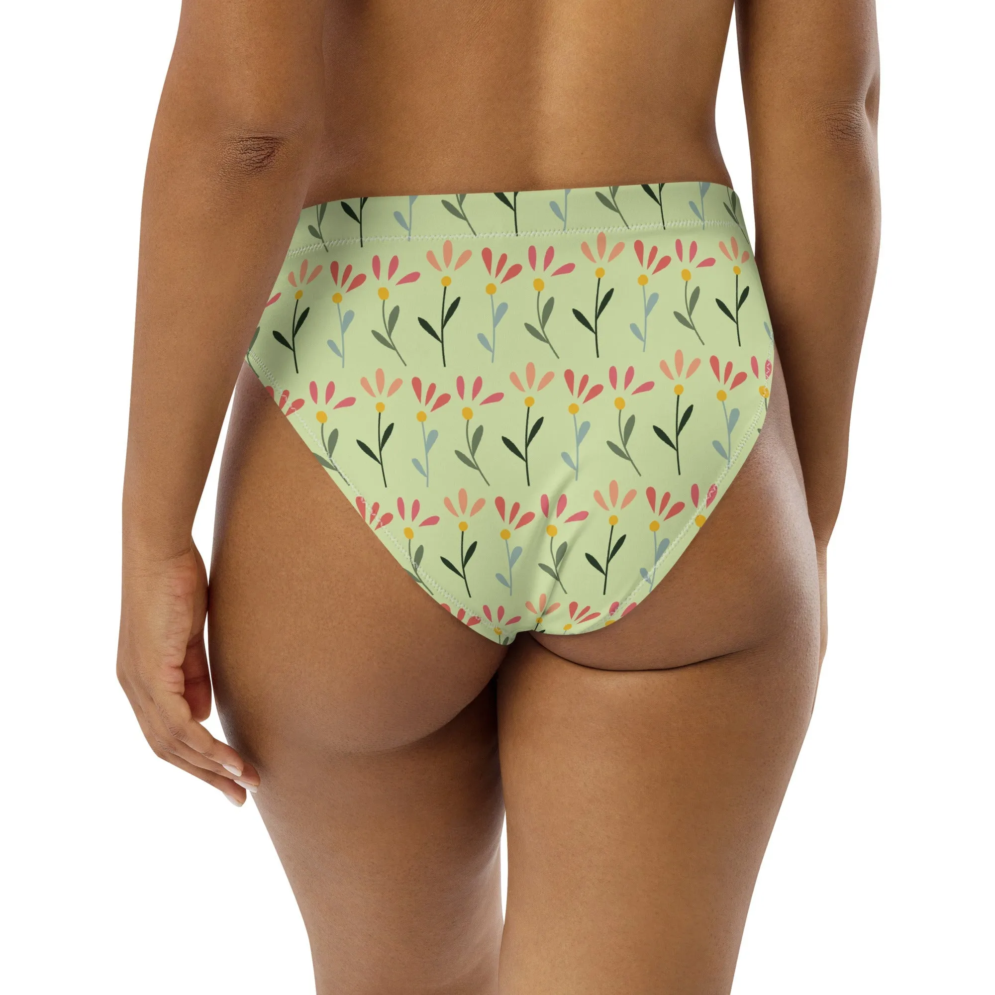 Vouzle High-Waisted Bikini Bottom