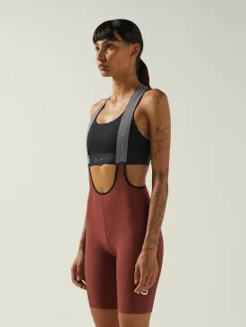 WOMEN’S LACEFLY BIB SHORTS TERRACOTTA
