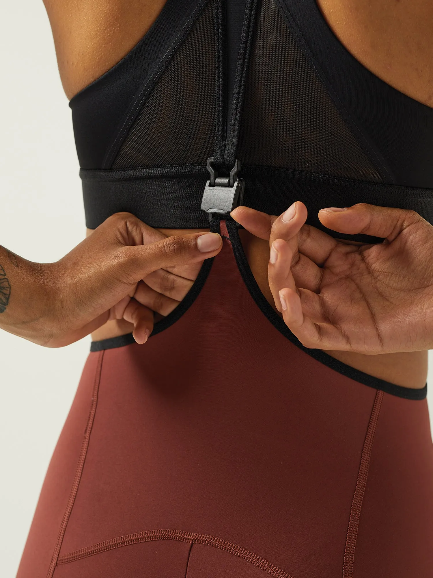 WOMEN’S LACEFLY BIB SHORTS TERRACOTTA