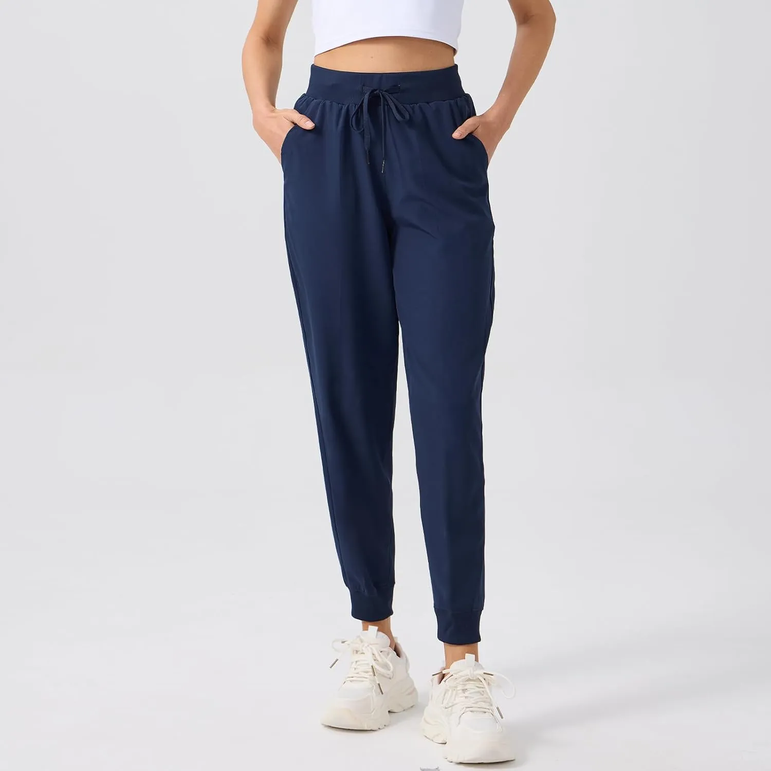 ZENGVEE Women's Cargo Pants Outdoor Athletic Lightweight Women Joggers with Pockets for Workout Casual Gym Pants